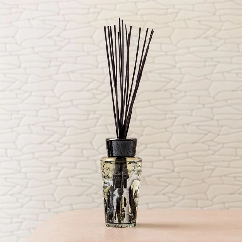 Diffuser 500ml Feathers Transparent & Black