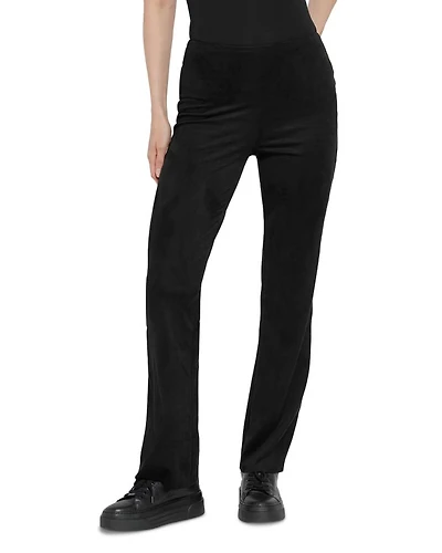 Jesse Faux Suede Baby Bootcut Pants
