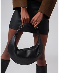 3-in-1 Convertible Hobo Crescent Ring Bag
