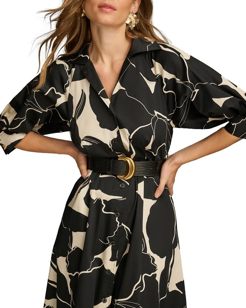 Belted Shirt Dress