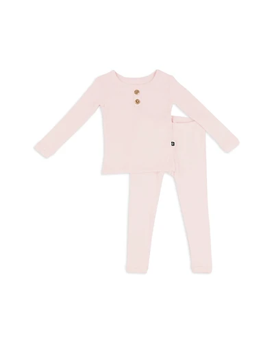 Kyte Baby Unisex Ribbed Henley Top & Pants Set