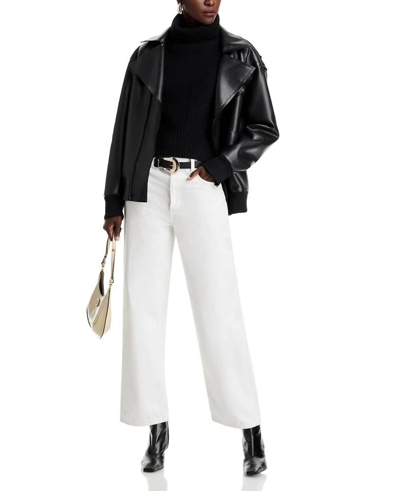 Oversized Moto Jacket