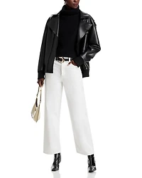 Oversized Moto Jacket
