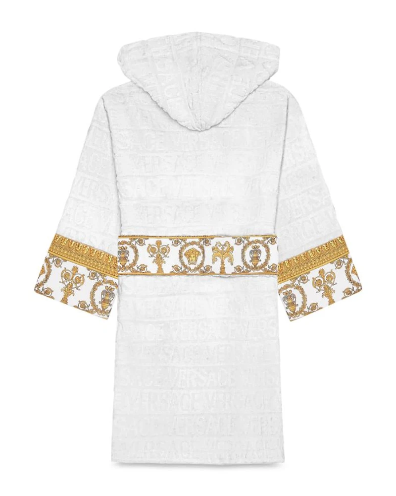 Unisex I Heart Baroque Bath Robe - Big Kid