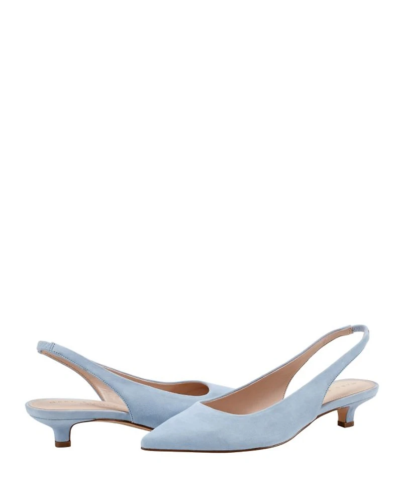 Women's Posey Pointed Toe Slip On Slingback Pumps