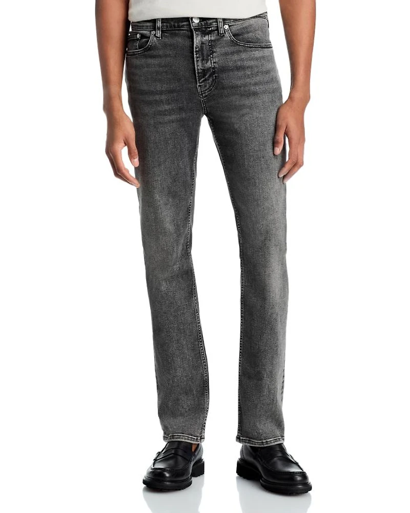 Jet Set Modern Slim Straight Jeans Silent Black