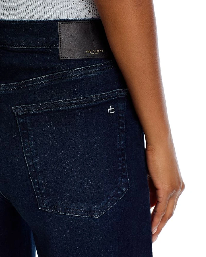 Epic Andi High Rise Cropped Wide Leg Jeans Ashland