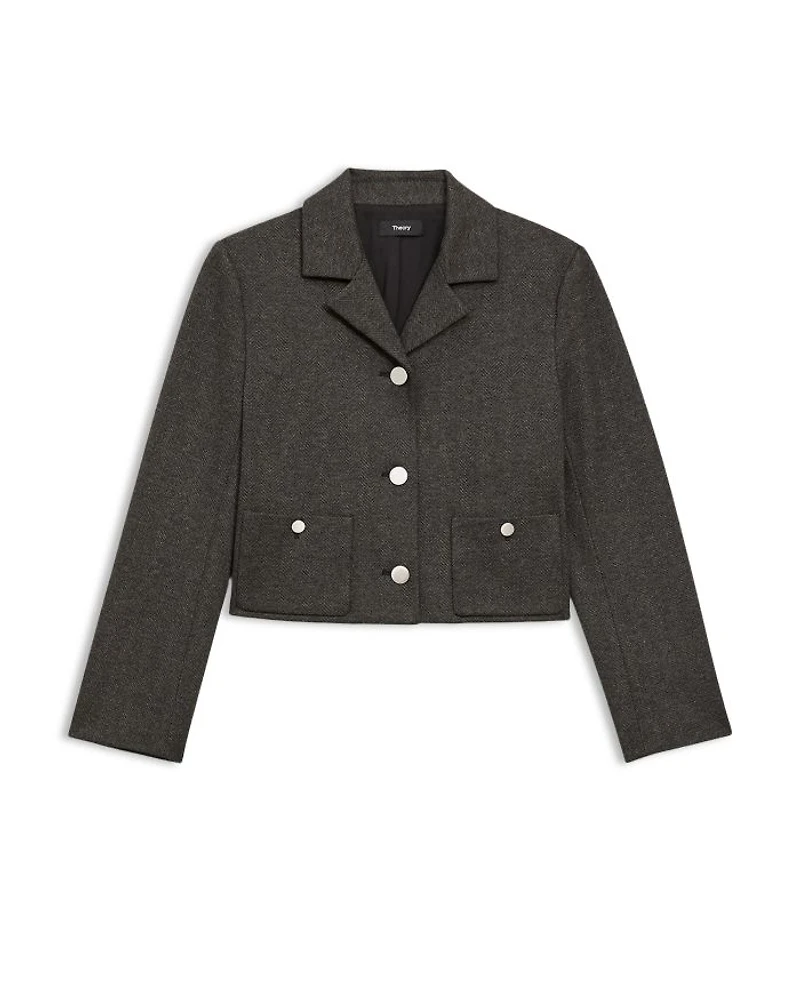 Boxy Cropped Jacket