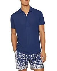 Orlebar Brown Sebastian Tailored Linen Polo Shirt