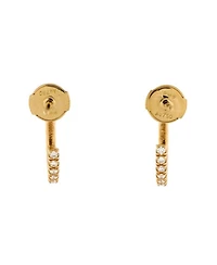 Small Etincelle de Cartier Hoops Earrings 18K Gold and Diamonds