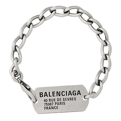 Balenciaga Tags Bracelet