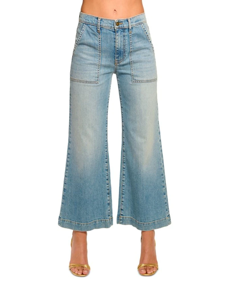 Clifford Cropped Jeans Light Wash