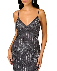 Beaded Evening Gown