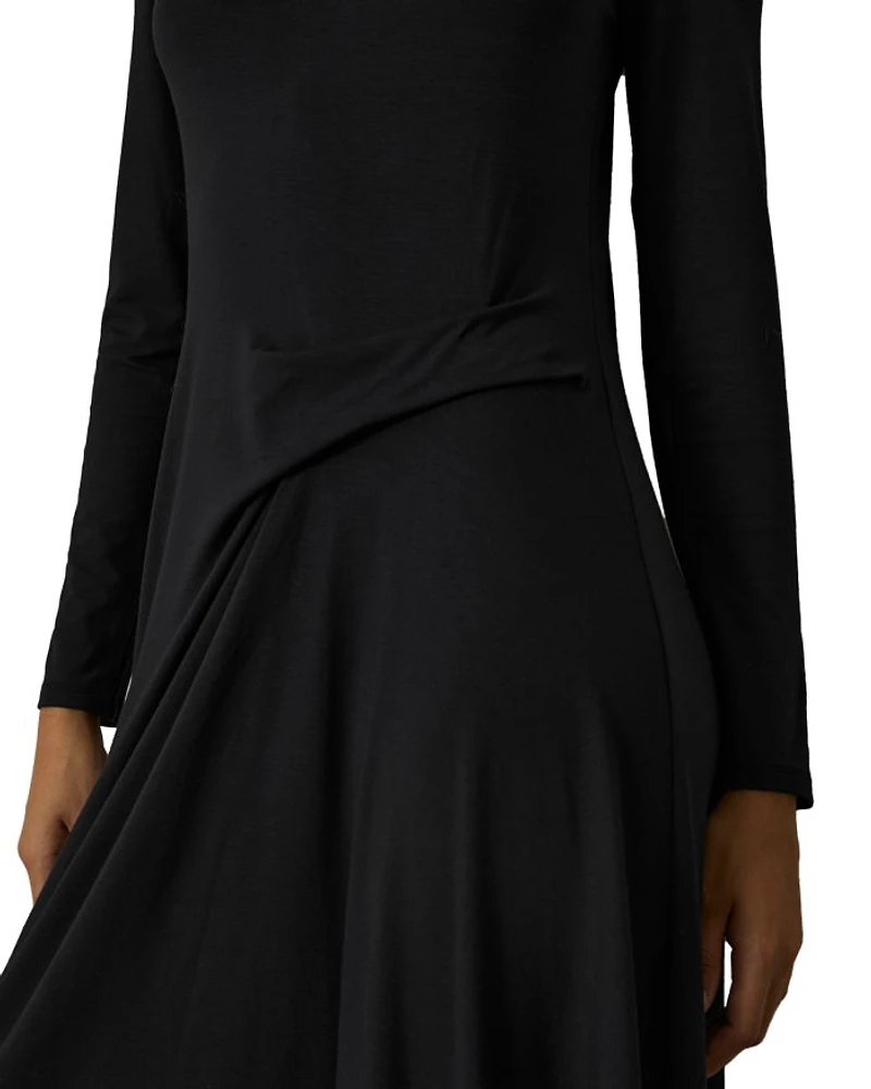 Ivy Ruched Midi Dress