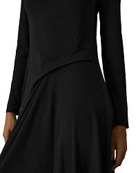 Ivy Ruched Midi Dress