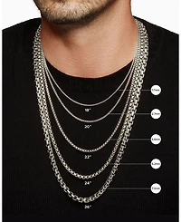 Men's Pavé Cross Necklace with Black Diamonds