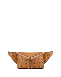 Mcm Diamond 3D Visetos Faux Leather Belt Bag