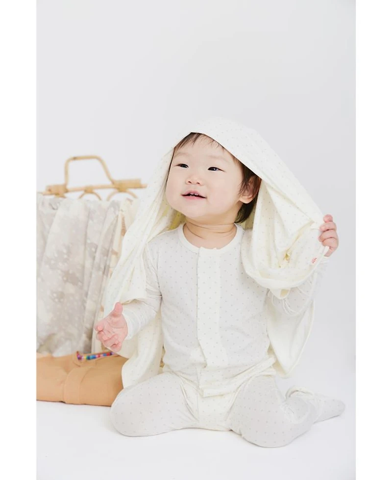 Unisex Pin Dot Footie - Baby
