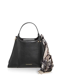 Strathberry Arkshell Leather Top Handle Bag