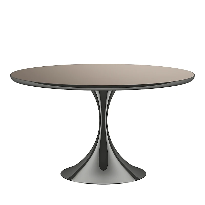 Caracole Semper 54 Round Dining Table - Deep Bronze