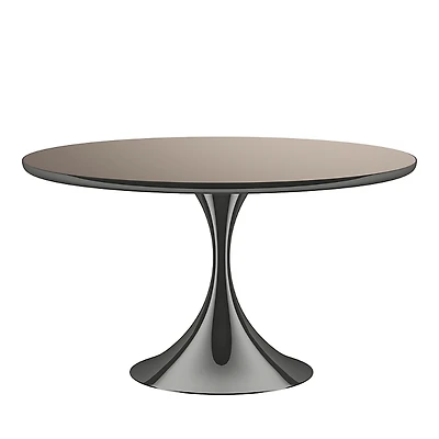 Caracole Semper 54 Round Dining Table - Deep Bronze