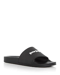 Palm Angels Men's Classic Logo Pool Slides