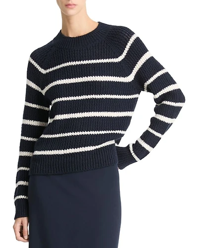 Ribbed Striped Sweater