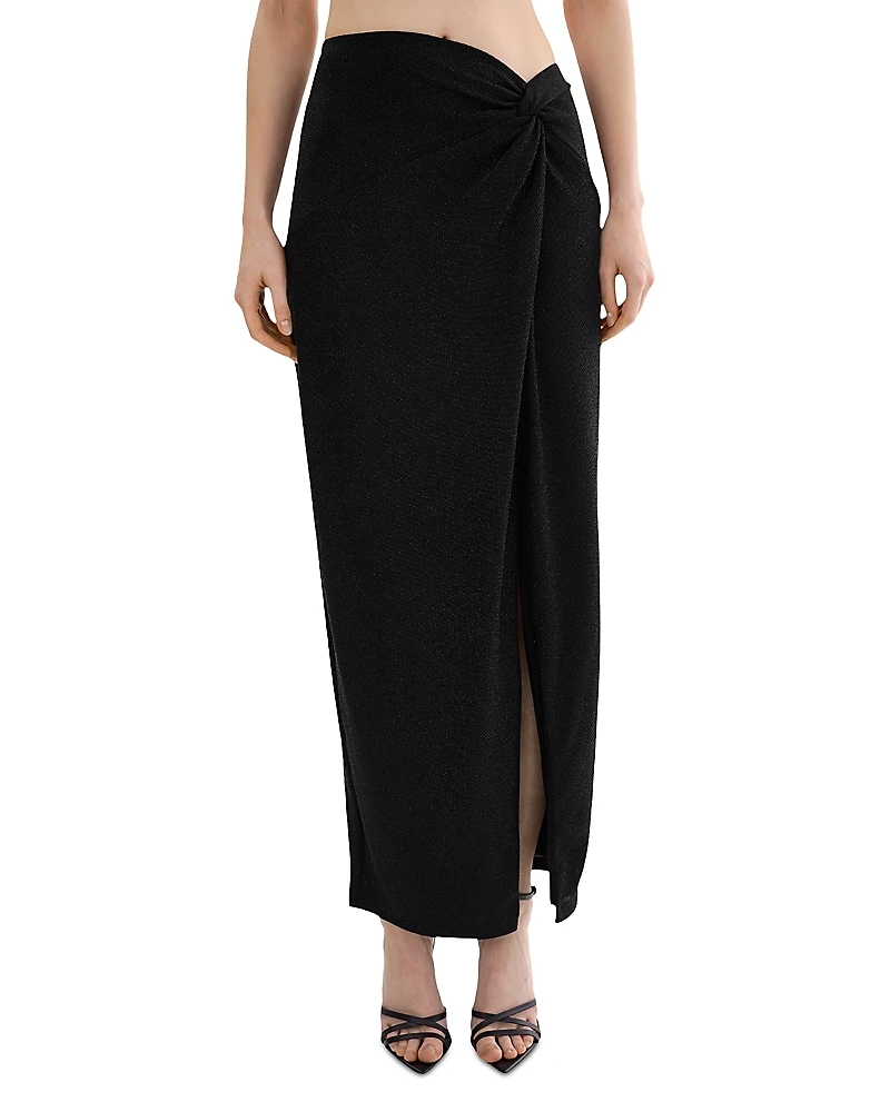 Lamarque Ainslee Twist Front Maxi Skirt