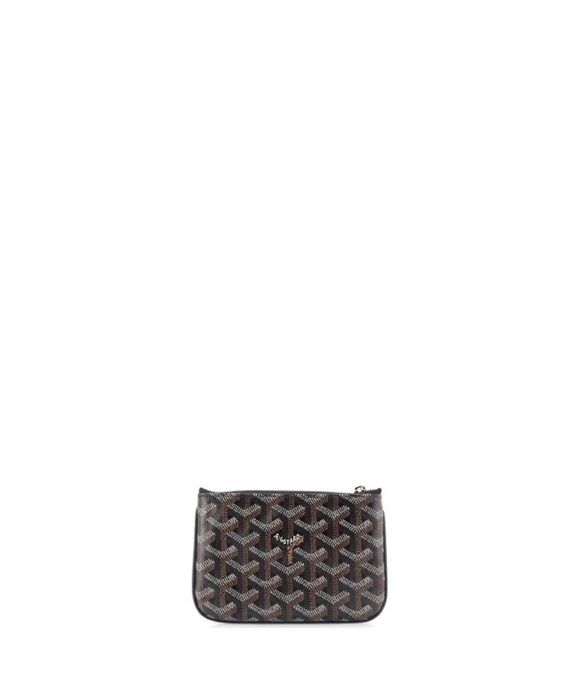 Mini Senat Zip Pouch Coated Canvas