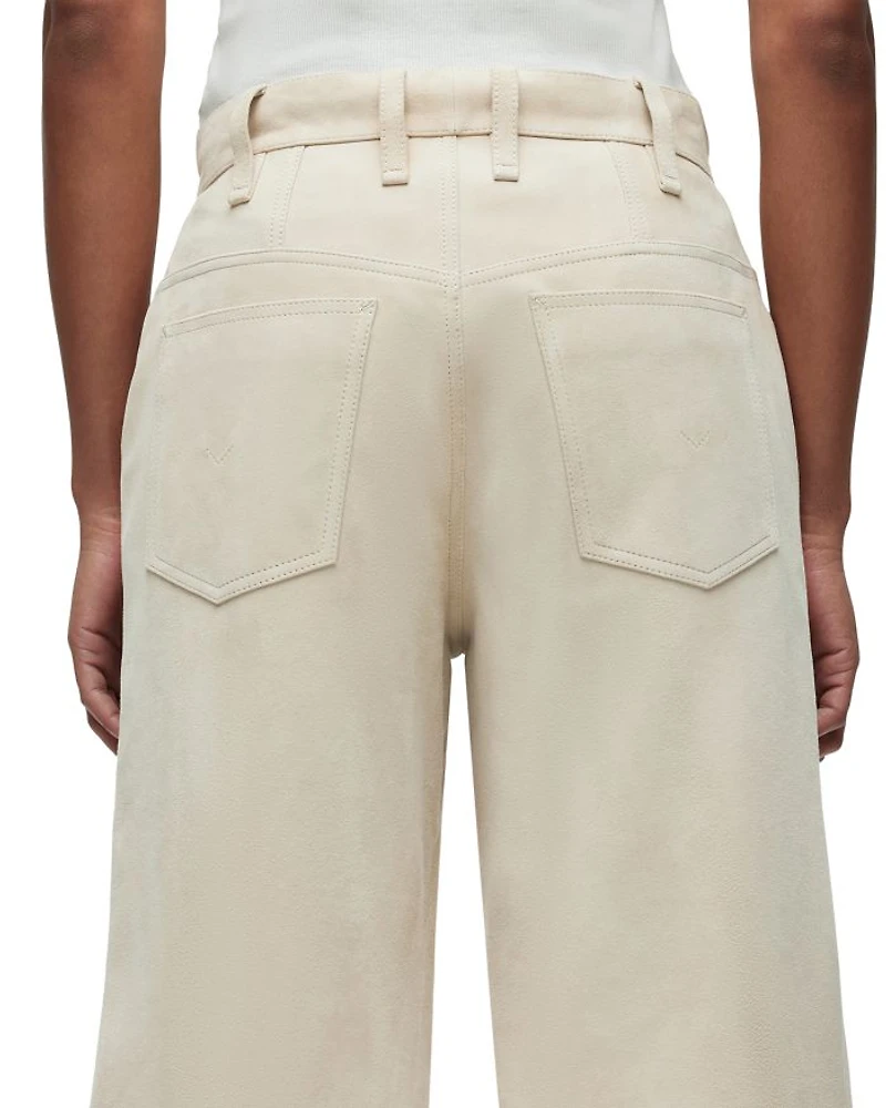 Jodie Wide Leg Suede Pants