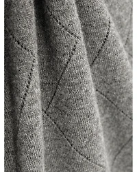 Vince Wool Argyle Regular Fit Sweater