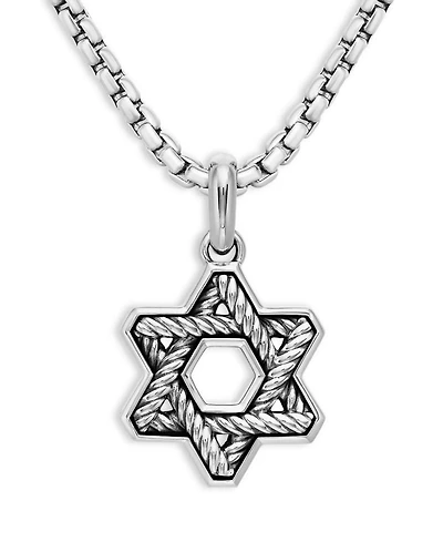 Sterling Silver Star of David Pendant