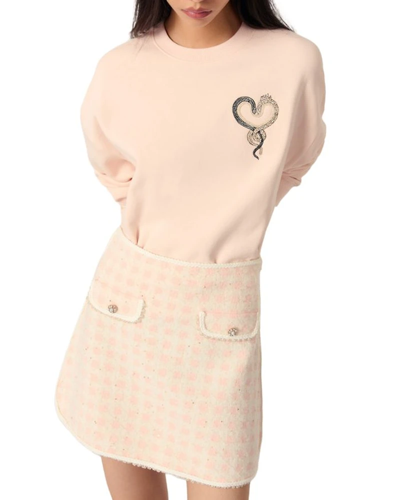 Embroidered Sweatshirt