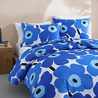 Marimekko Unikko 3 Piece Cotton Percale Comforter Set