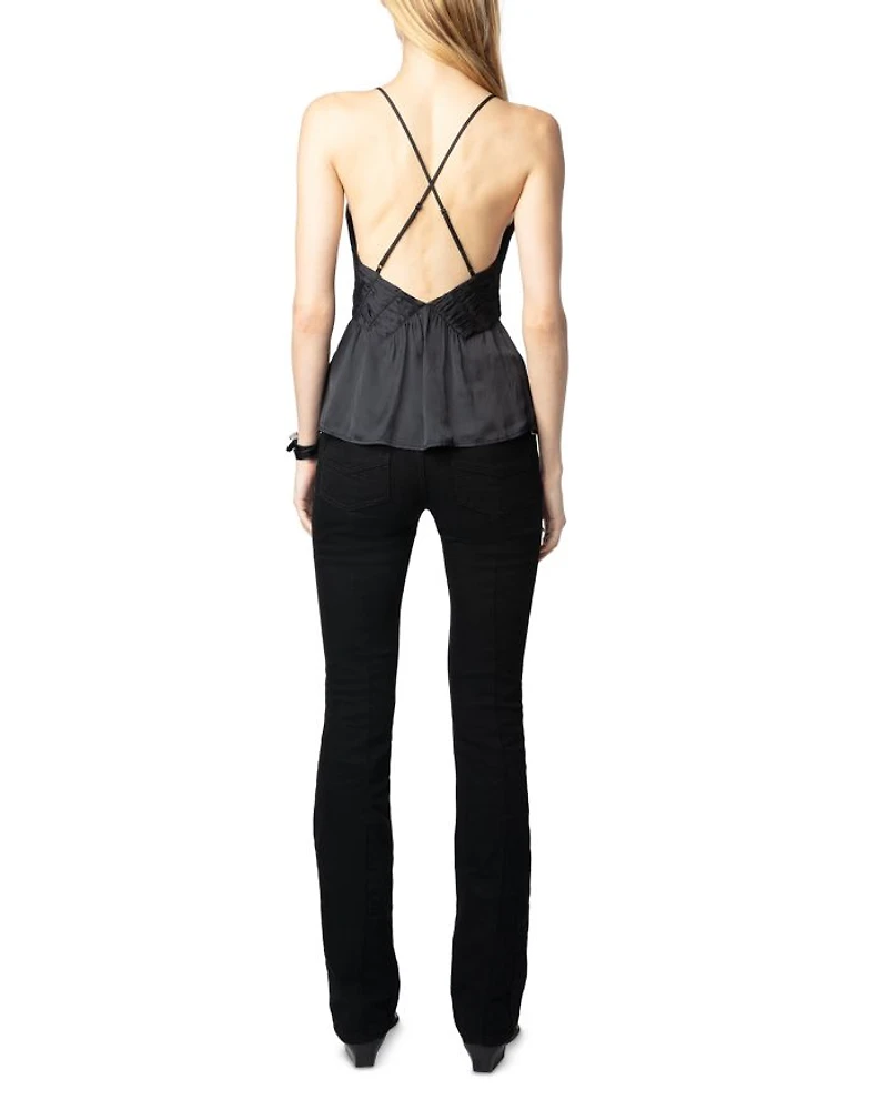 Cayonne Satin Top