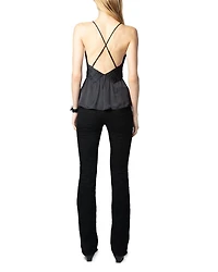 Cayonne Satin Top