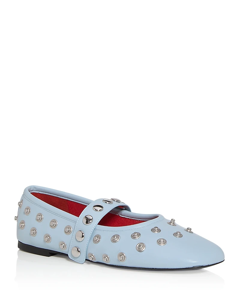 Stella McCartney Women's Ryder Embellished Mary Jane Flats