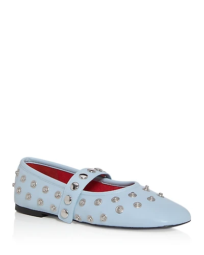 Stella McCartney Women's Ryder Embellished Mary Jane Flats