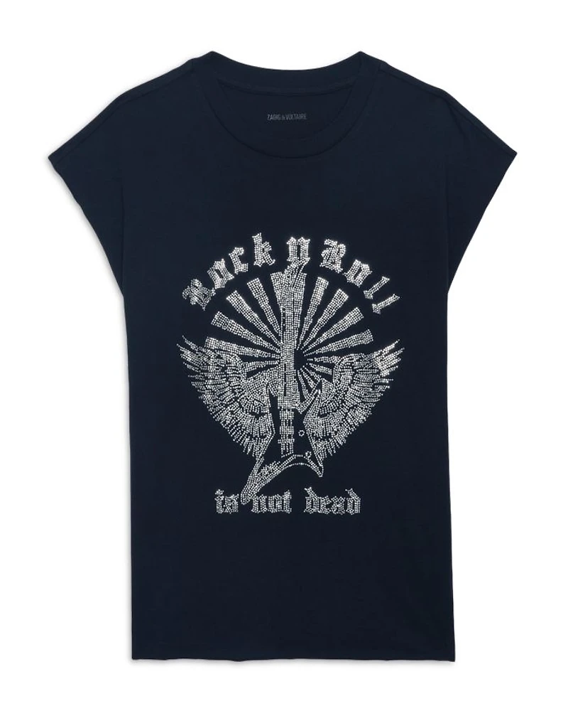 Cloe Guitar Wings Tee