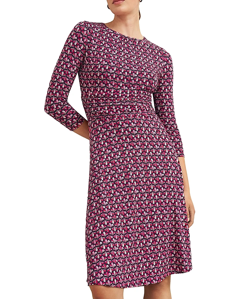 Hobbs London Bayview Ruched Waist Dress