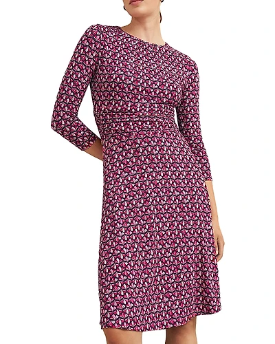 Hobbs London Bayview Ruched Waist Dress