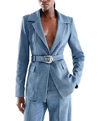 Dominga Denim Blazer