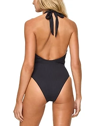 Coast To Plunging Neck Swimsuit