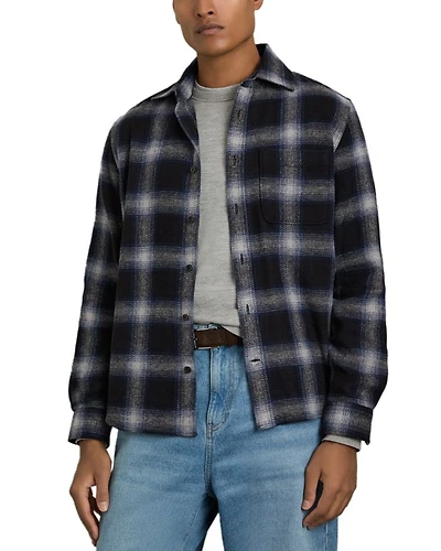 Crosby Check Pocket Long Sleeve Overshirt