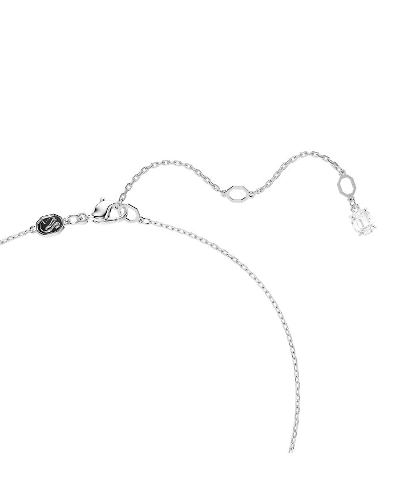 Matrix Mixed Cut Crystal Pendant Necklace, 15"-18"