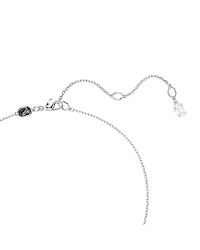 Matrix Mixed Cut Crystal Pendant Necklace, 15"-18"