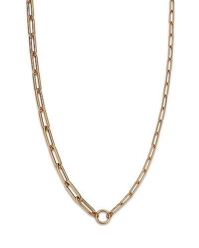 Bloomingdale's Fine Collection Paperclip Chain Necklace