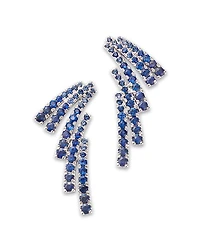 Bloomingdale's Fine Collection Sapphire Ear Climber Earrings