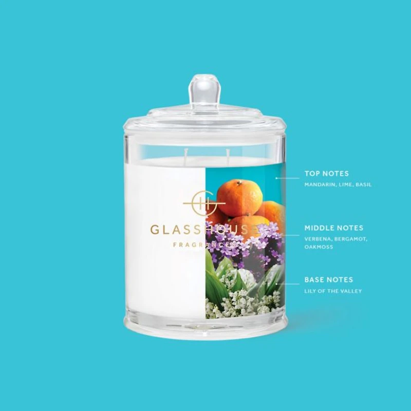 Passion In Positano Verbena & Basil Candle, 13.4 oz.