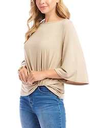 Flare Sleeve Pick-Up Top
